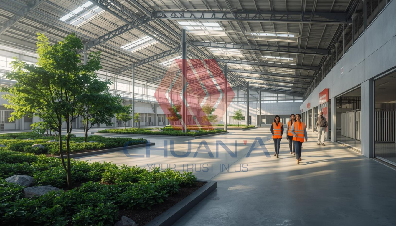 Xây Dựng Nhà Xưởng LEED | Chuẩn A – Green Factory Tối Ưu Chi Phí