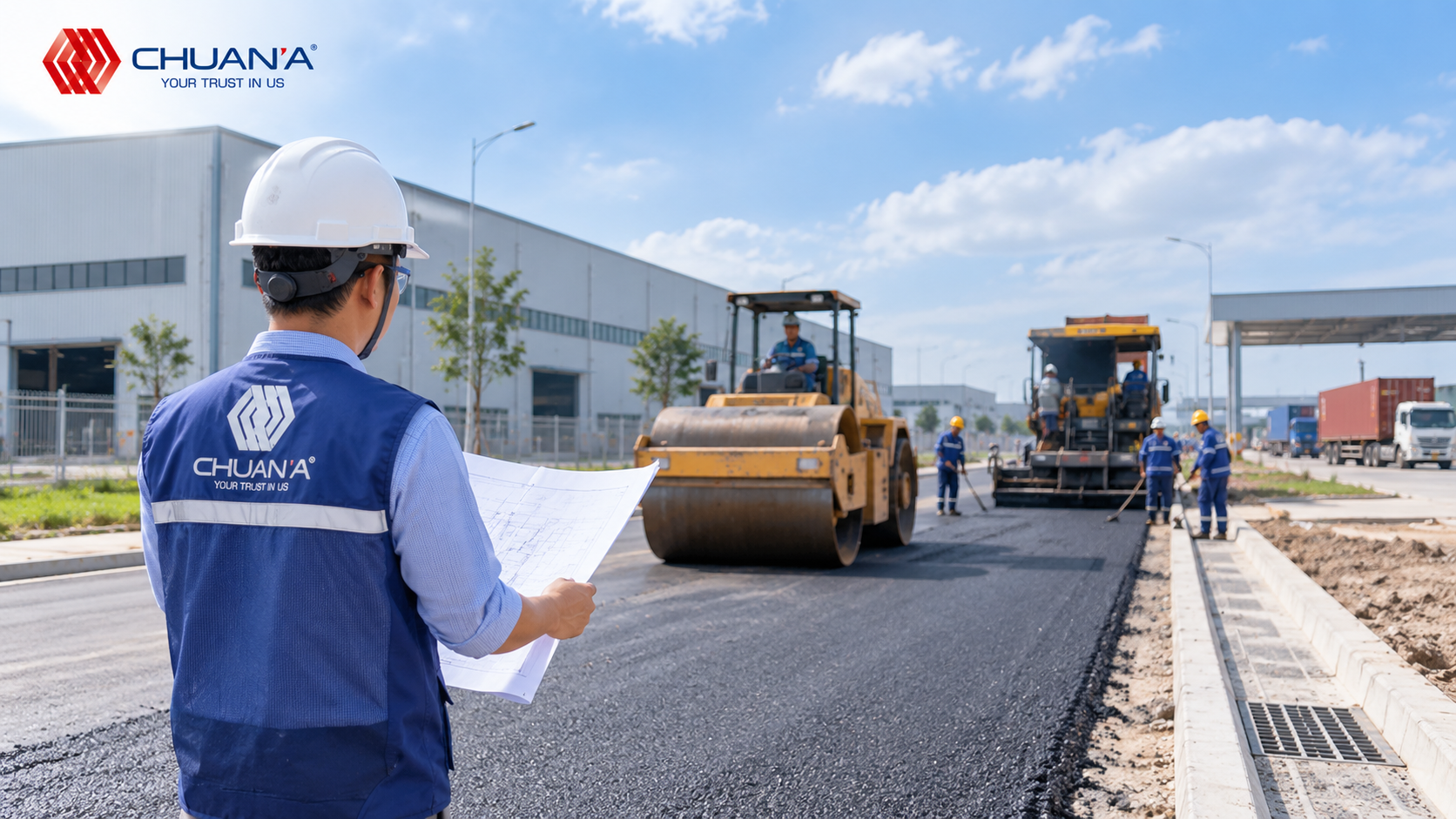 Thi Công Đường Nội Bộ Nhà Máy Đồng Nai | Sân Bãi & Hạ Tầng 2026