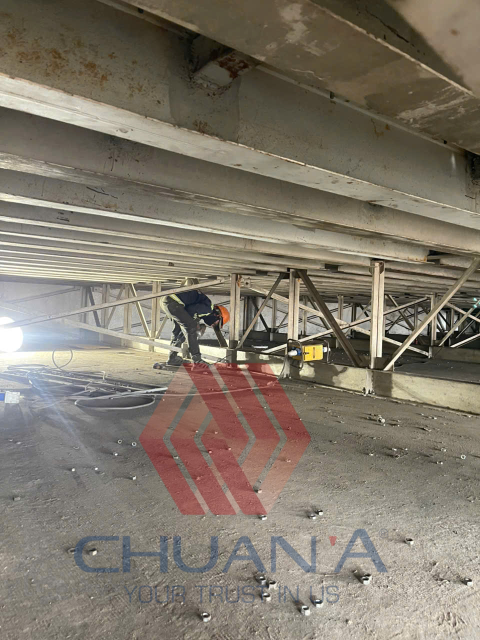 Báo Cáo Tiến Độ Thi Công Cải Tạo Sàn Dock Container Tại Công Ty TNHH..